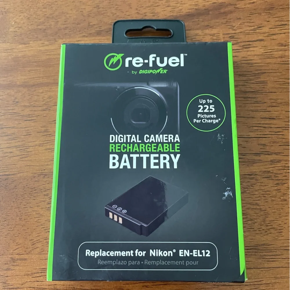 2 Nikon lithium ion rechargeable batteries